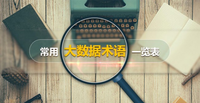 常用大数据术语一览表